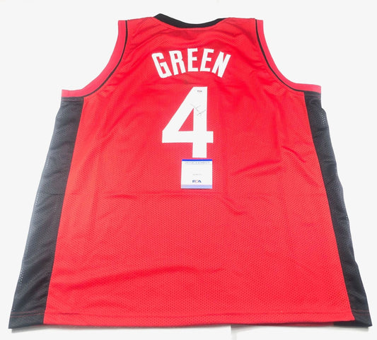 Jalen Green signed jersey PSA/DNA Houston Rockets Autographed