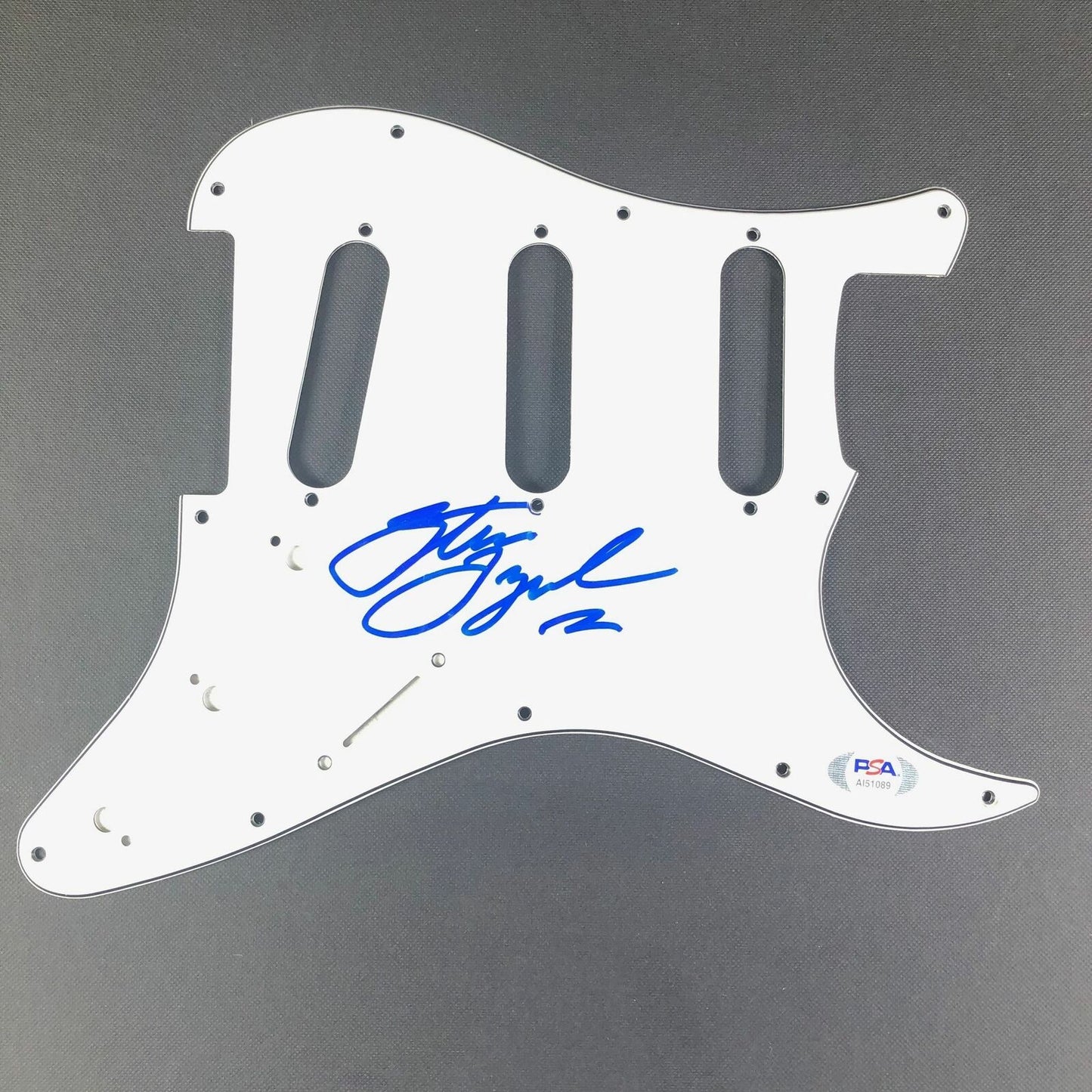 Steve Lynch Signed Pickguard PSA/DNA Autographed Autograph