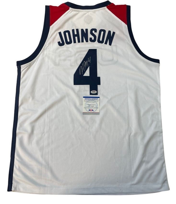 Keldon Johnson signed jersey PSA/DNA Team USA Autographed