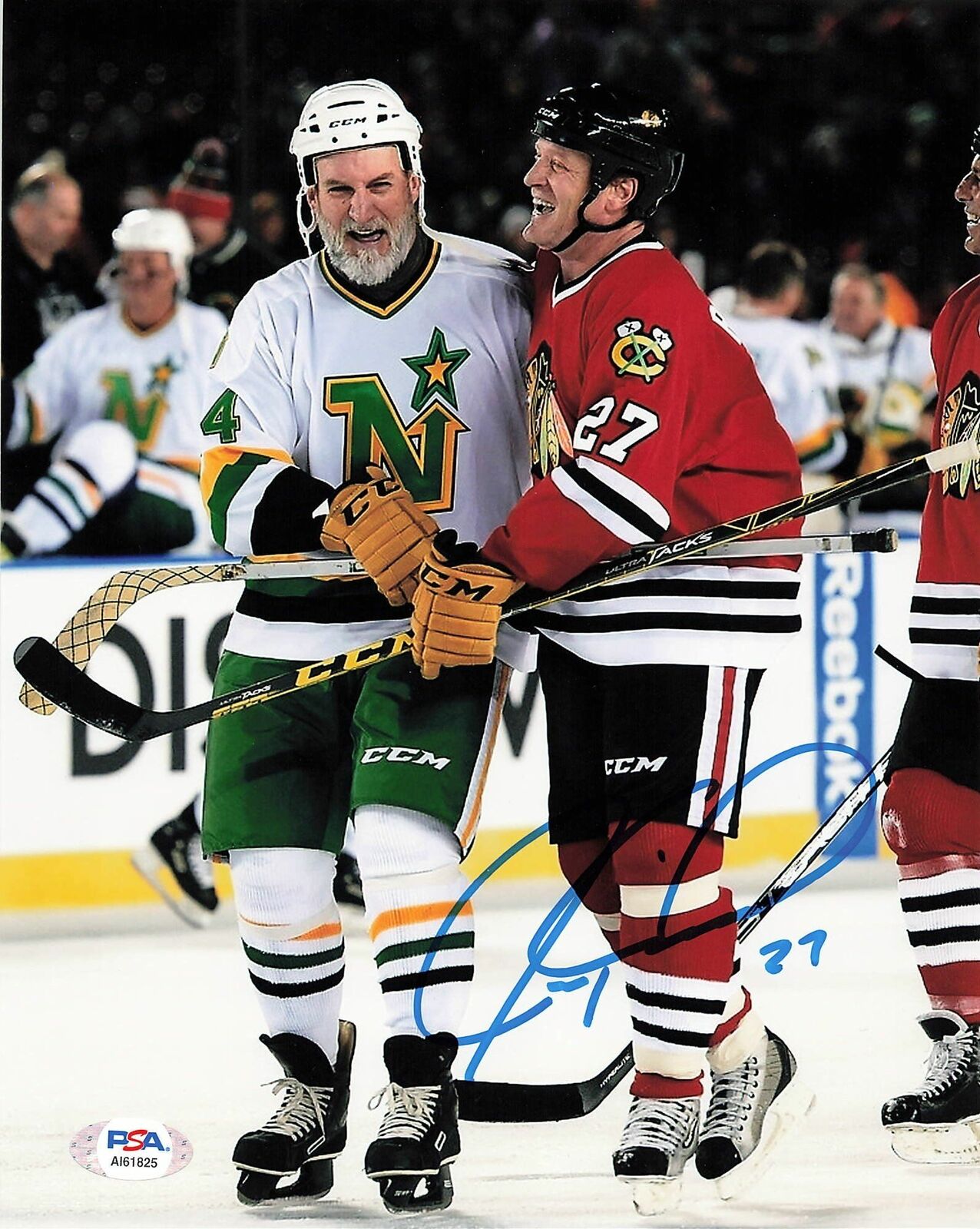 Jeremy Roenick signed 8x10 photo PSA/DNA Chicago Blackhawks Autographed