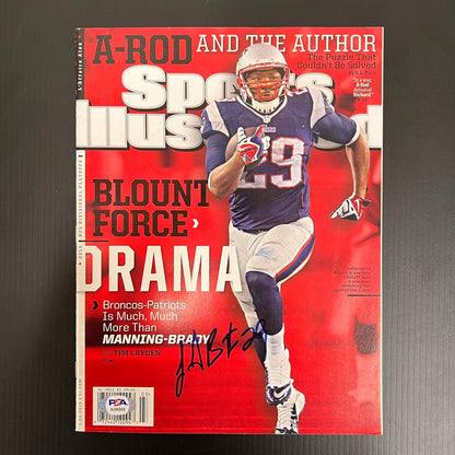 LeGarrette Blount signed Sports Illustrated Magazine PSA Autographed New England