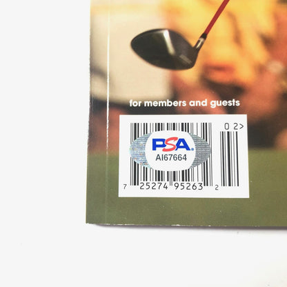 Yani Tseng signed Desert Golf Magazine PSA/DNA Autographed