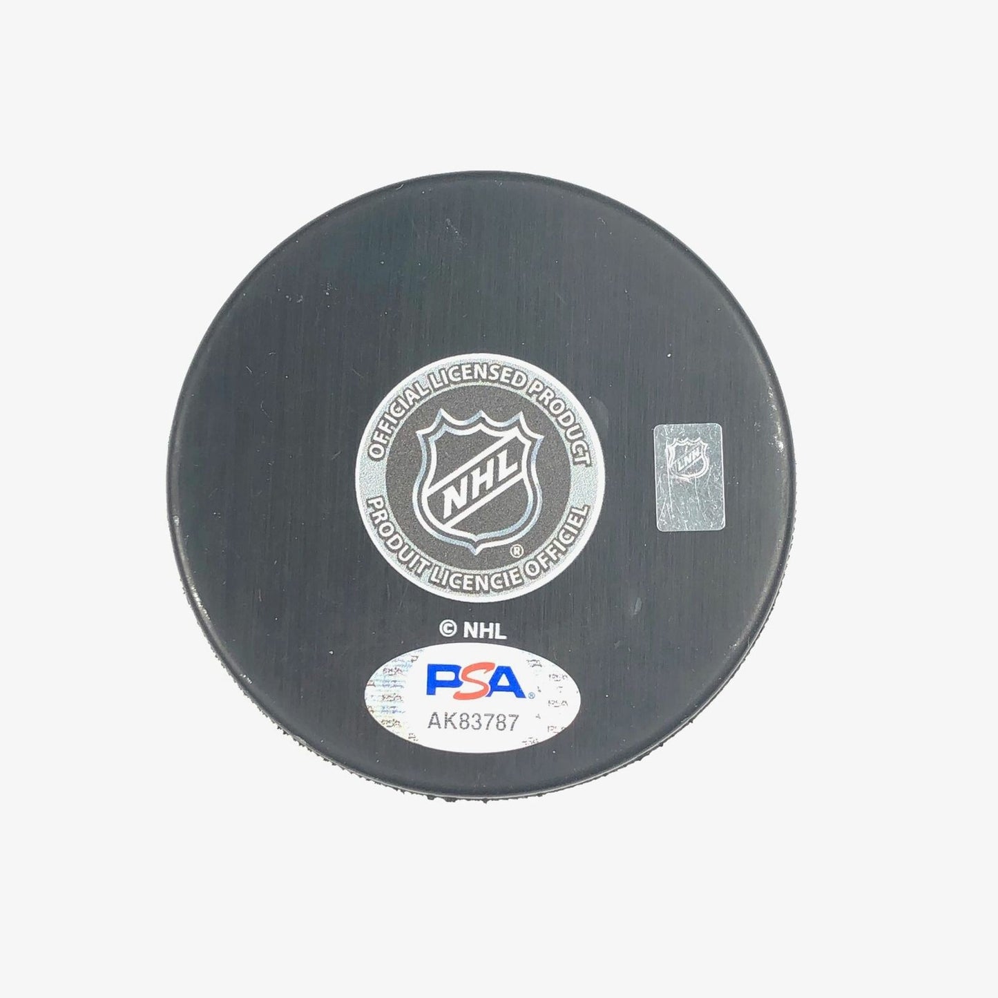 TAYLOR RADDYSH signed Hockey Puck PSA/DNA Chicago Blackhawks Autographed