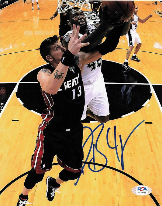 Dejuan Blair signed 8x10 photo PSA/DNA San Antonio Spurs Autographed