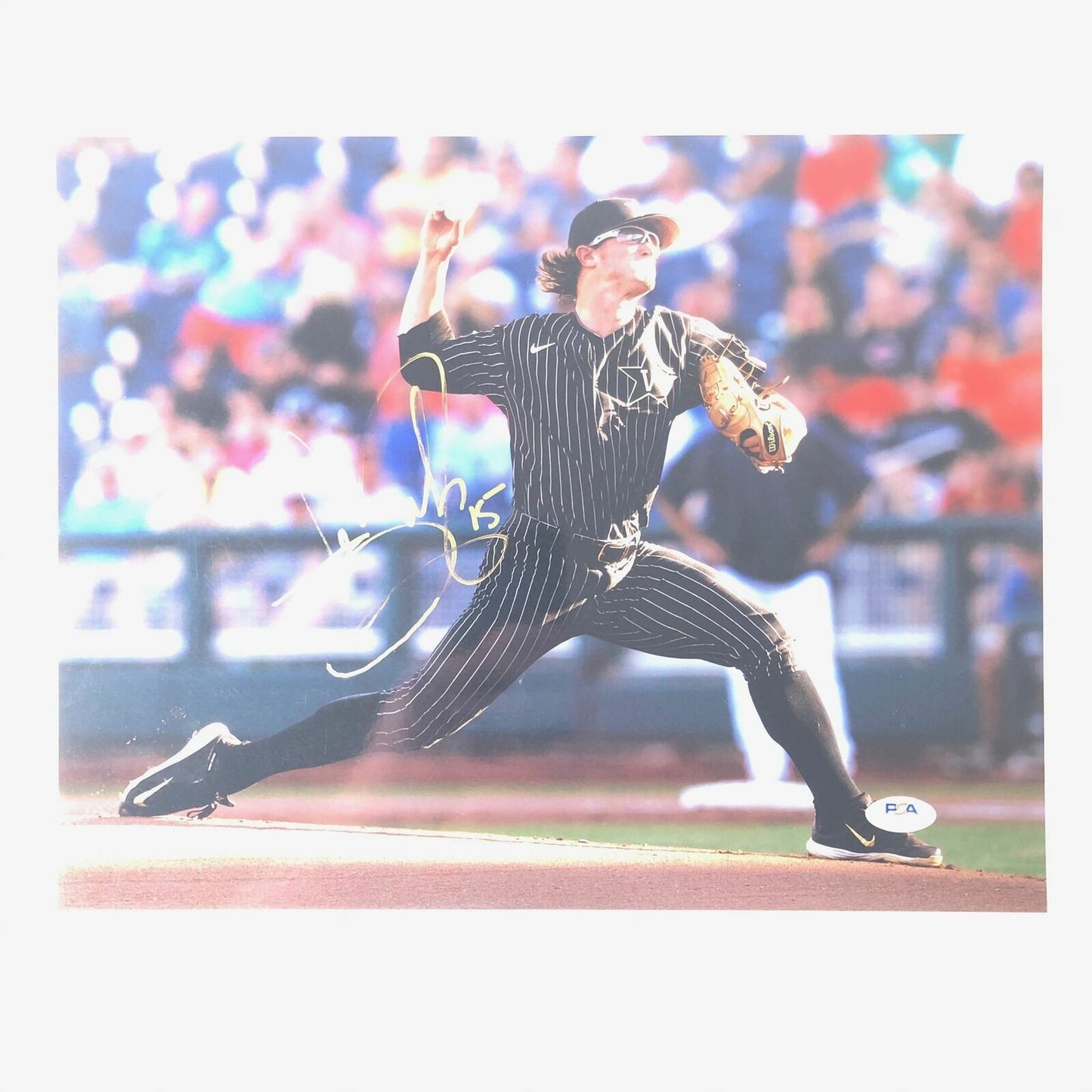 Carson Fulmer signed 11x14 Photo PSA/DNA Vanderbilt autographed