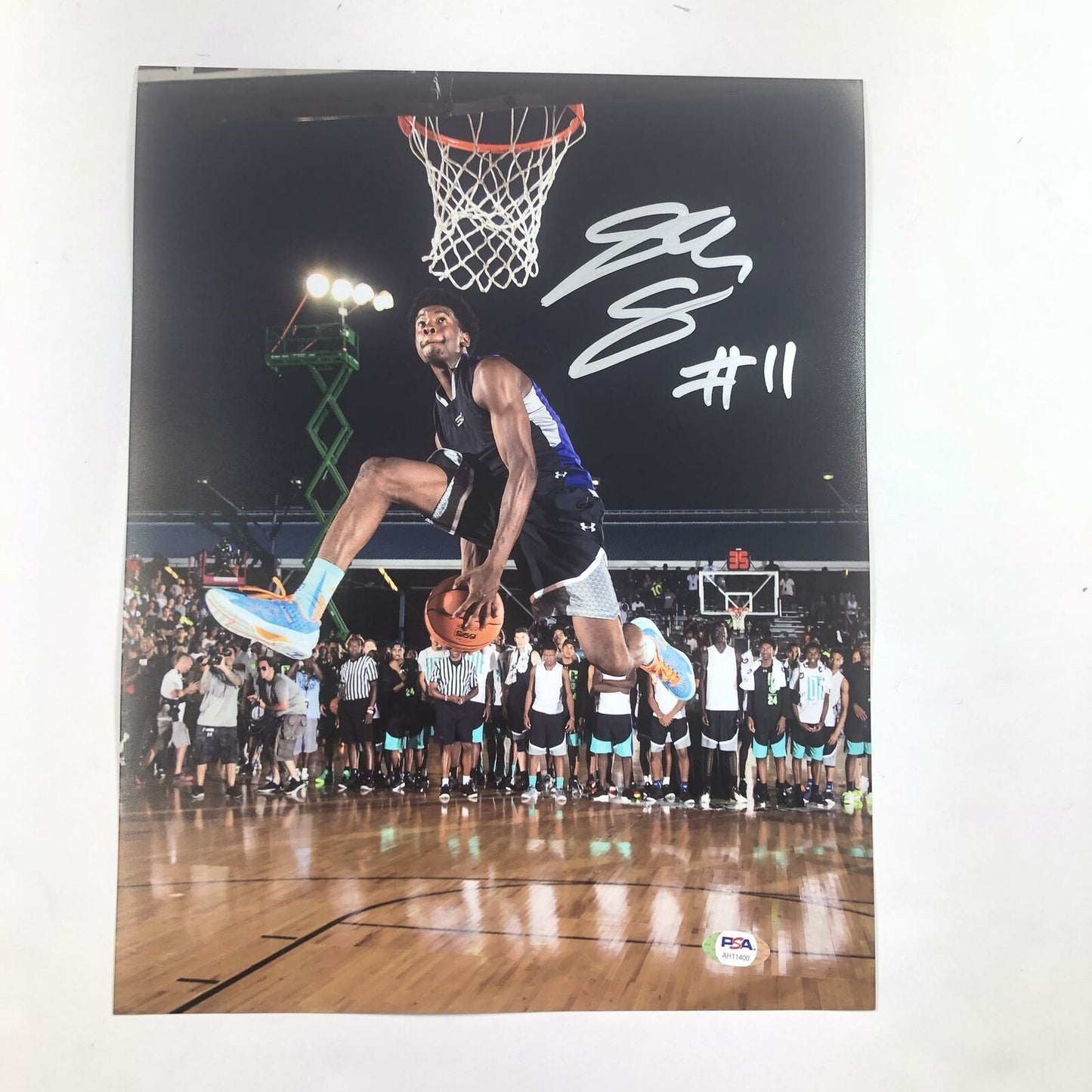 Josh Jackson signed 11x14 photo PSA/DNA Memphis Grizzlies Suns Autographed