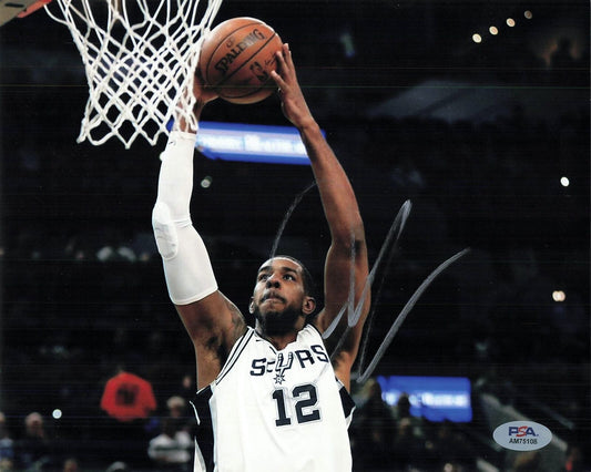 LaMarcus Aldridge signed 8x10 photo PSA/DNA Autographed Spurs