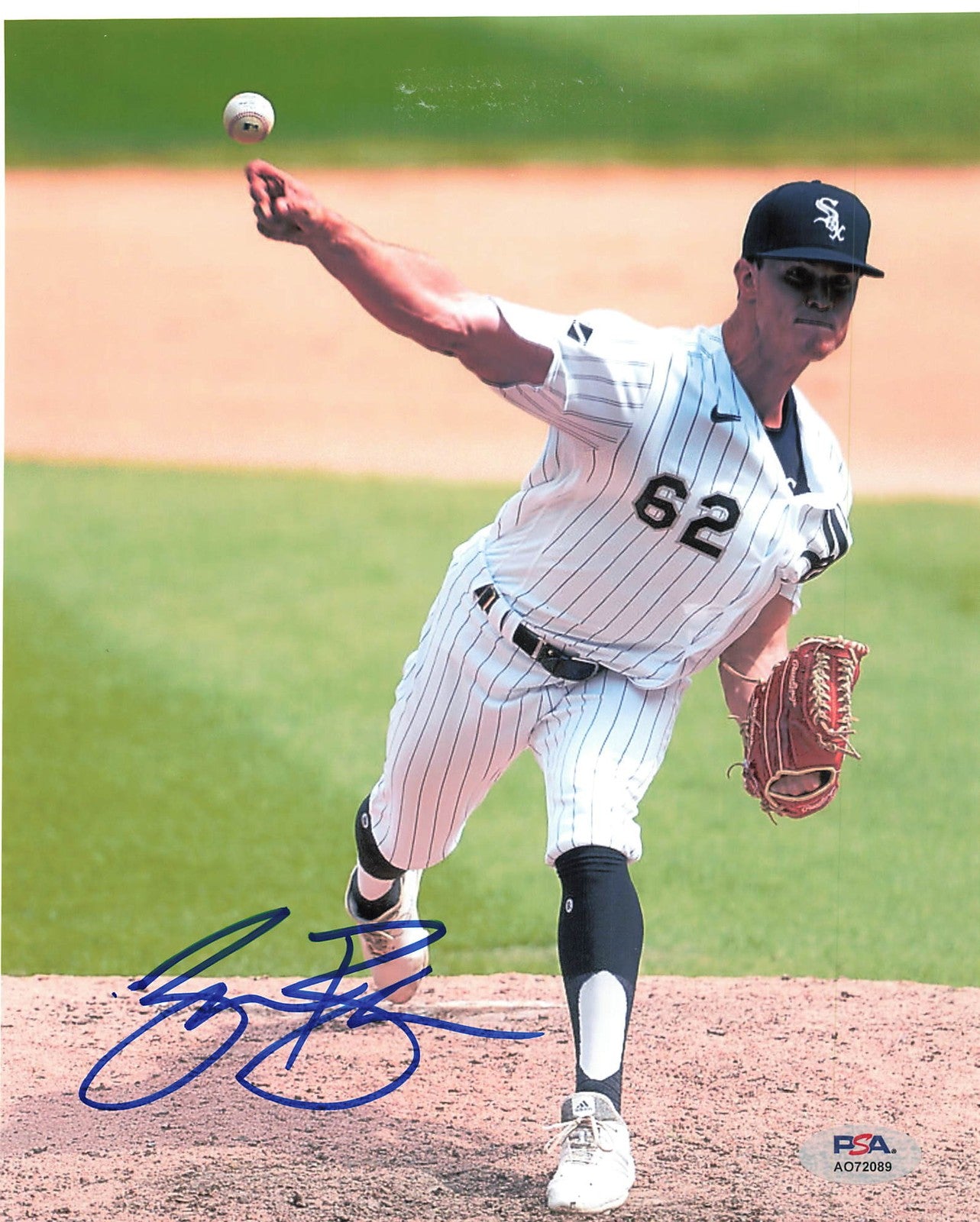Zack Burdi Signed 8x10 Photo PSA Chicago White Sox