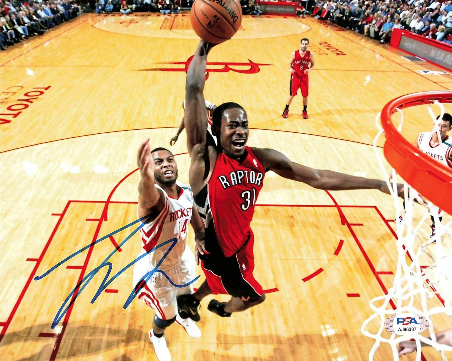 Terrence Ross signed 8x10 photo PSA/DNA Toronto Raptors Autographed