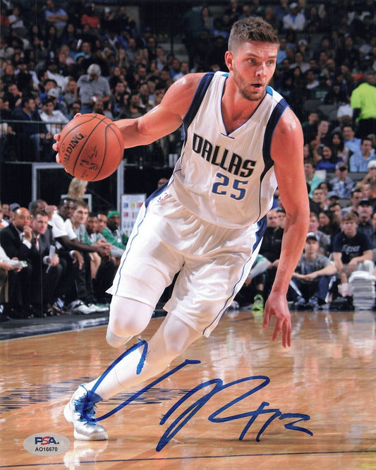 Chandler Parsons signed 8x10 photo PSA/DNA Dallas Mavericks Autographed