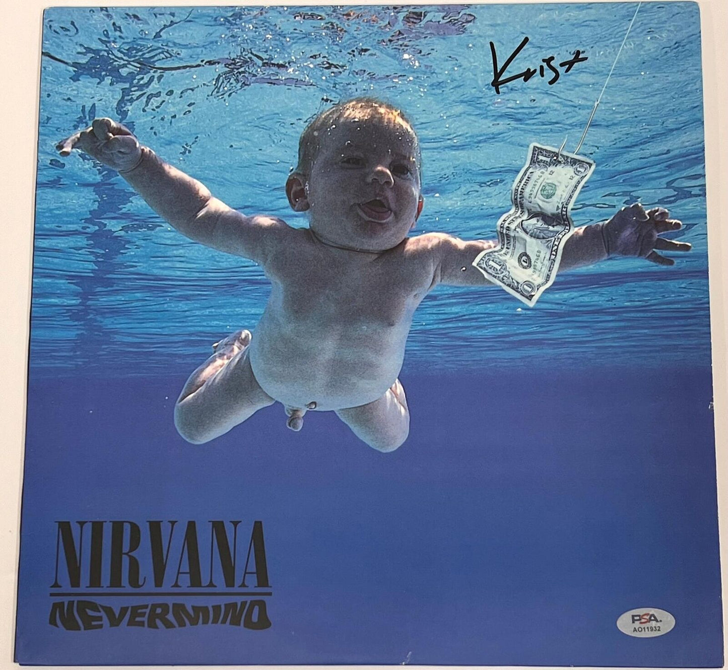 Krist Novoselic Signed Nirvana LP Vinyl PSA/DNA Album autographed Nevermind