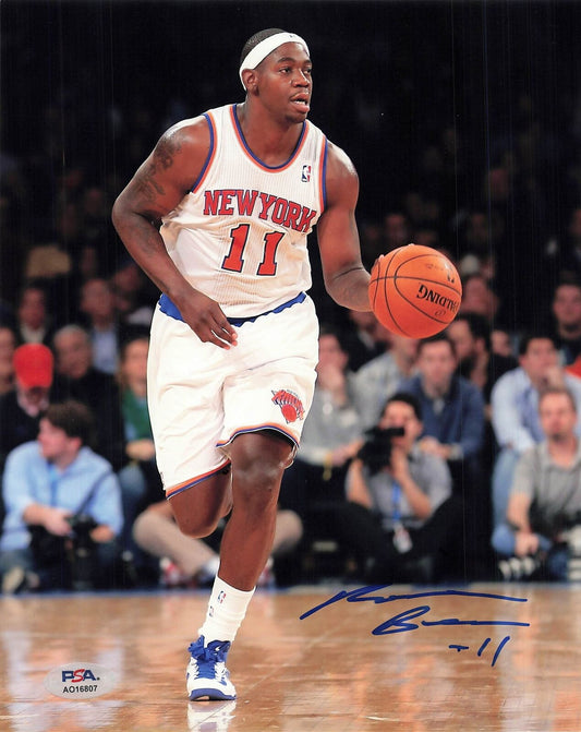 Ronnie Brewer signed 8x10 photo PSA/DNA New York Knicks Autographed