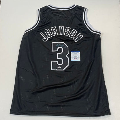 Keldon Johnson signed jersey PSA San Antonio Spurs Autographed