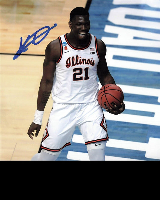 KOFI COCKBURN Signed 8x10 Photograph PSA/DNA Autographed Illinois Fighting Illin