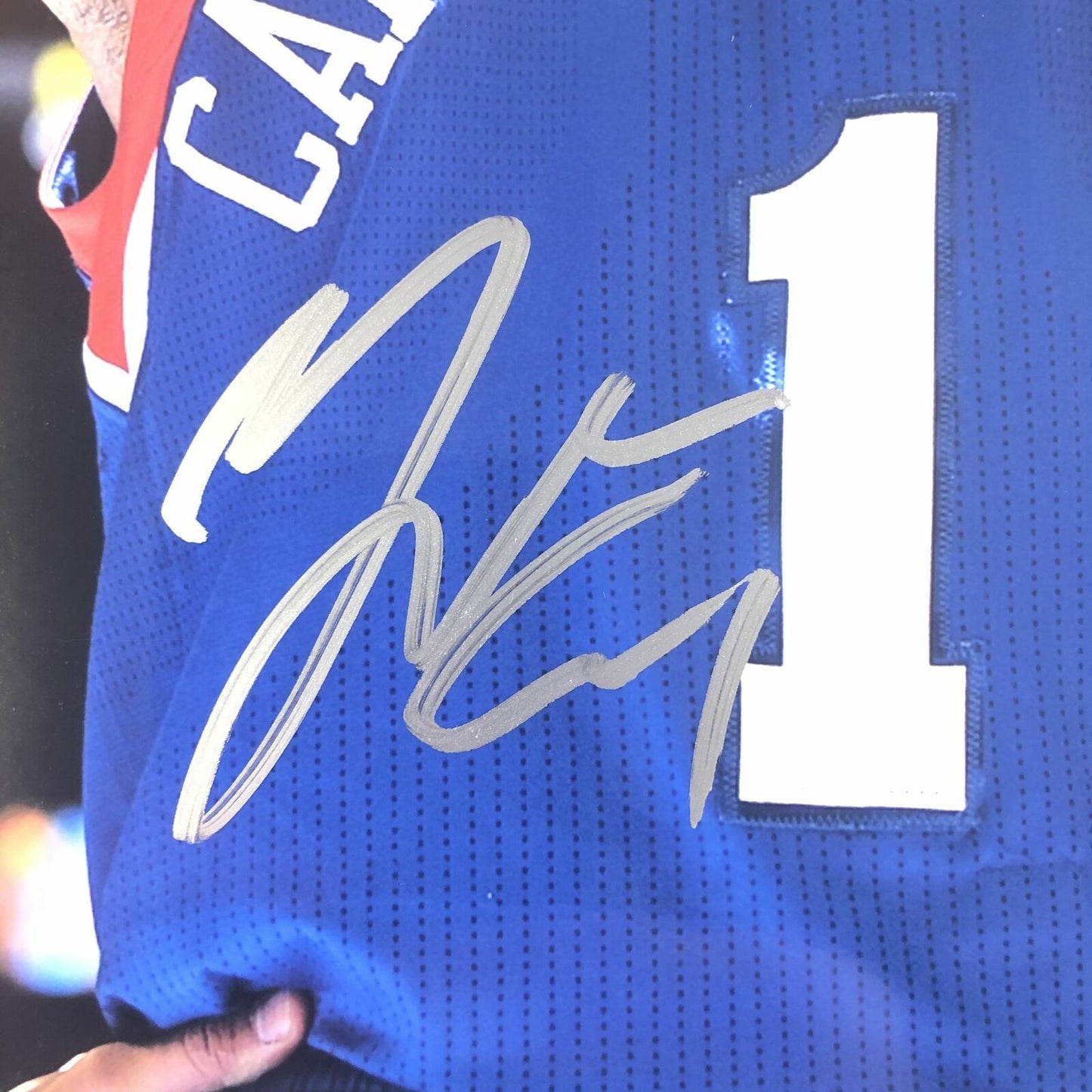 Michael Carter-Williams signed 11x14 photo PSA/DNA Sixers Magic Autographed