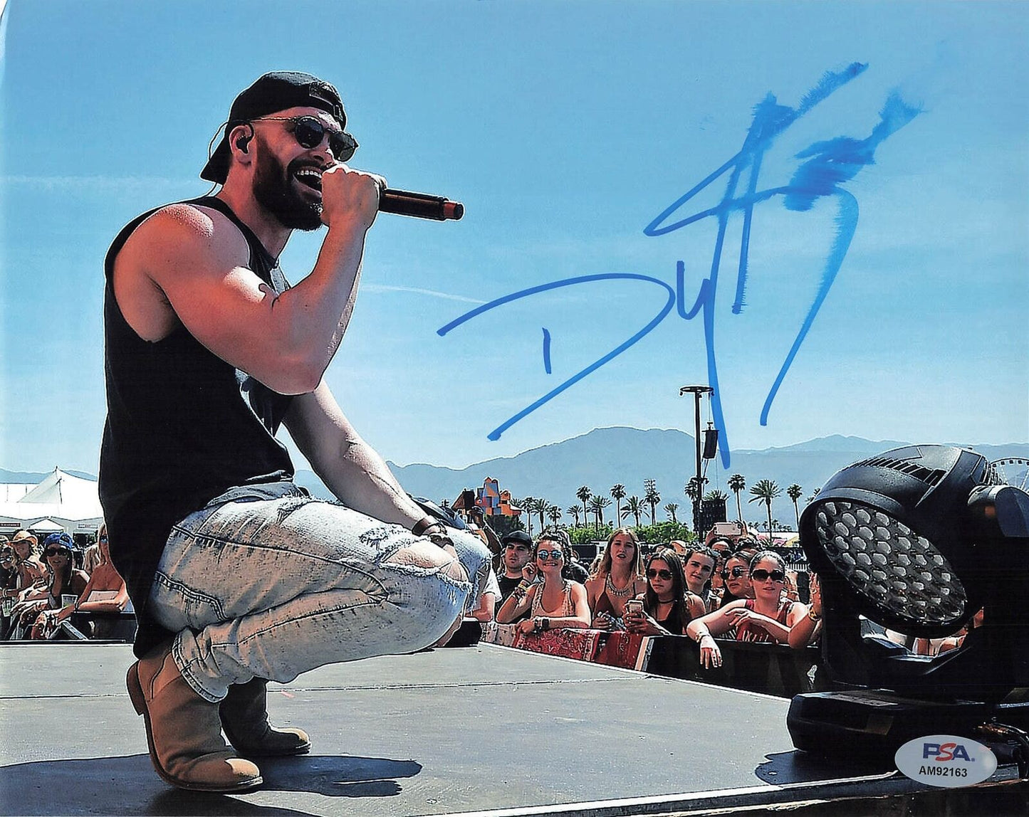 Dylan Scott signed 8x10 photo PSA/DNA Autographed Singer