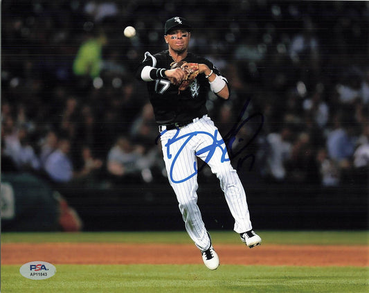 Ryan Goins Signed 8x10 Photo PSA Milwaukee Brewers