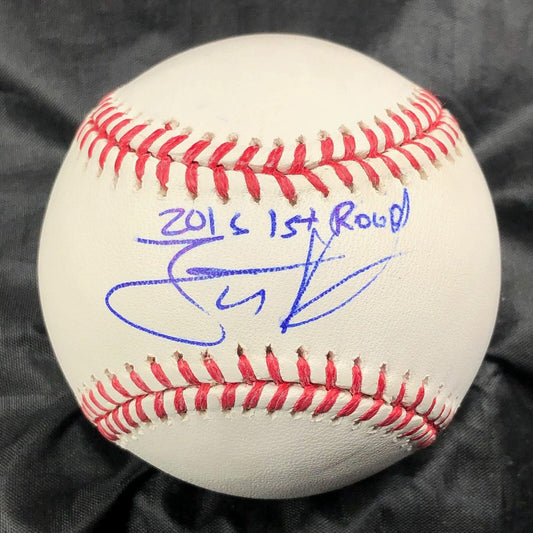 JUSTIN DUNN signed Baseball PSA/DNA Seattle Mariners