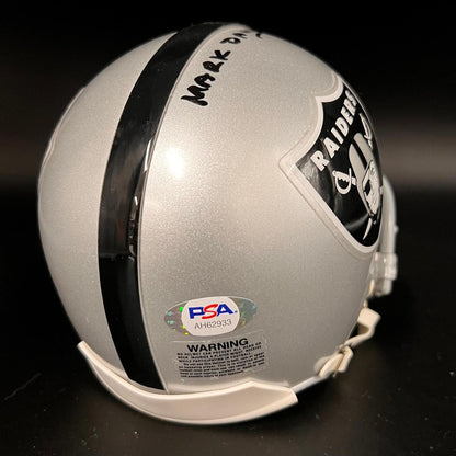 Mark Davis signed Mini helmet PSA/DNA Oakland Raiders autographed