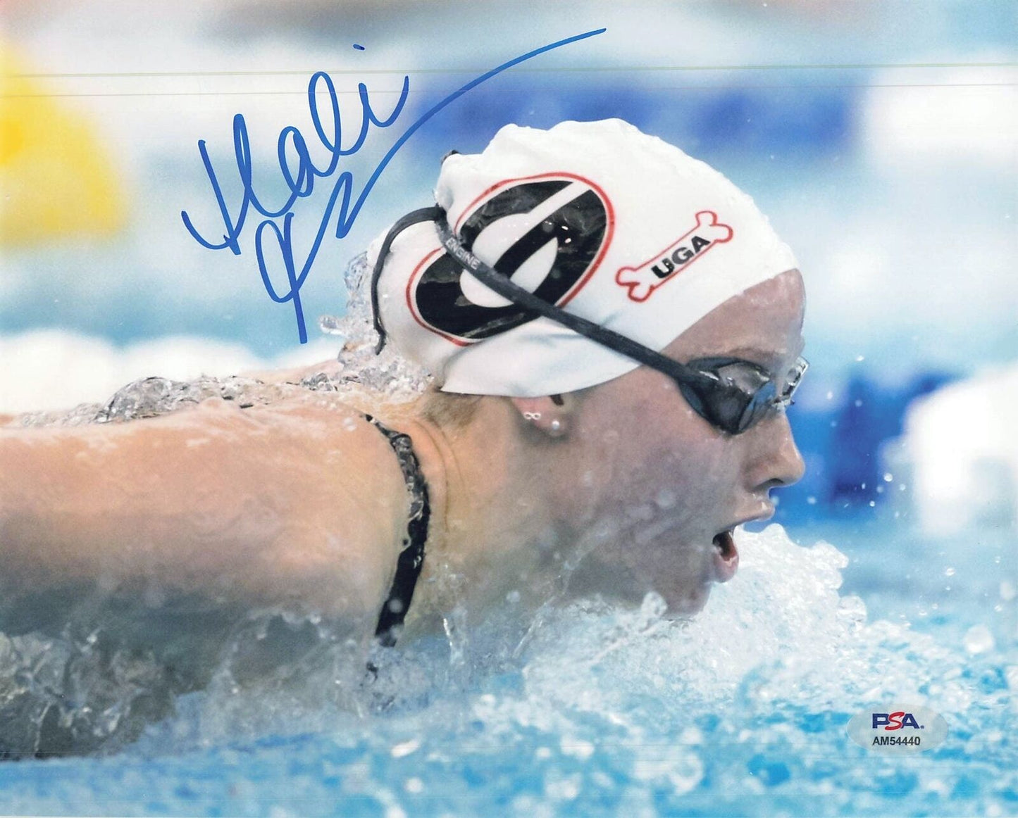 Hali Flickinger signed 8x10 photo PSA/DNA Autographed