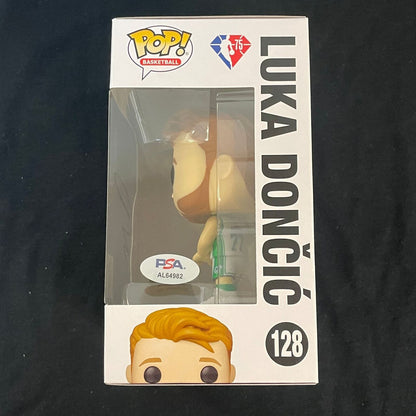 Luka Doncic signed Funko Pop! PSA/DNA Dallas Mavericks Autographed