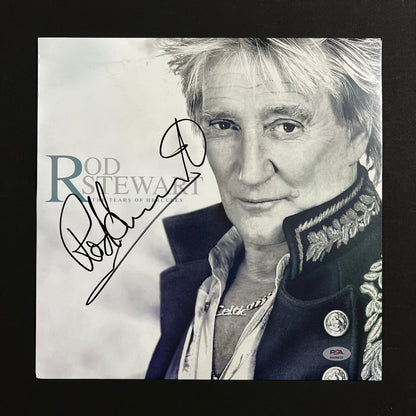 Rod Stewart Signed Album PSA/DNA Autographed The Tears of Hercules