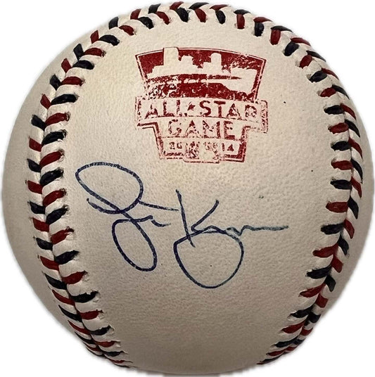 Scott Kazmir signed 2014 All-Star Game baseball PSA/DNA Oakland Athletics autogr