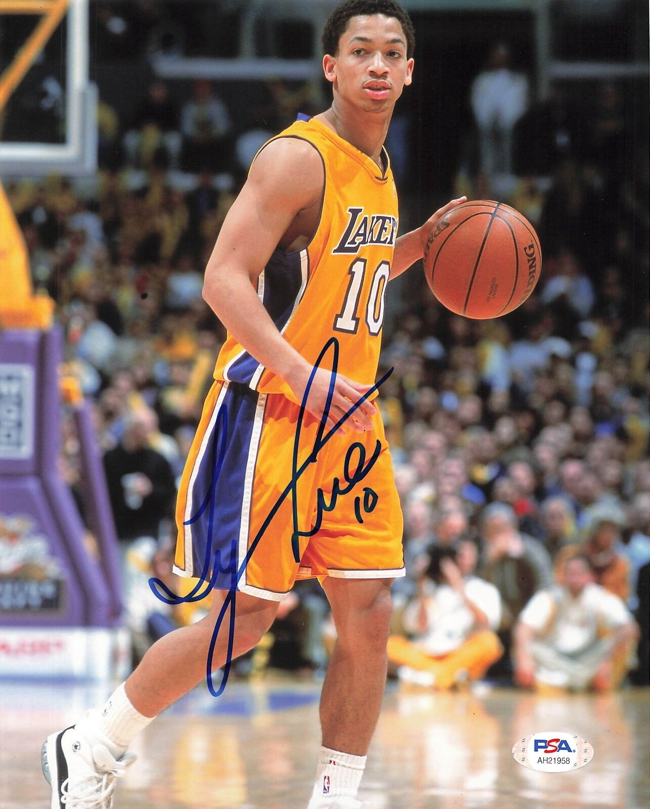 Tyronn Lue signed 8x10  photo PSA/DNA Los Angeles Lakers Autographed