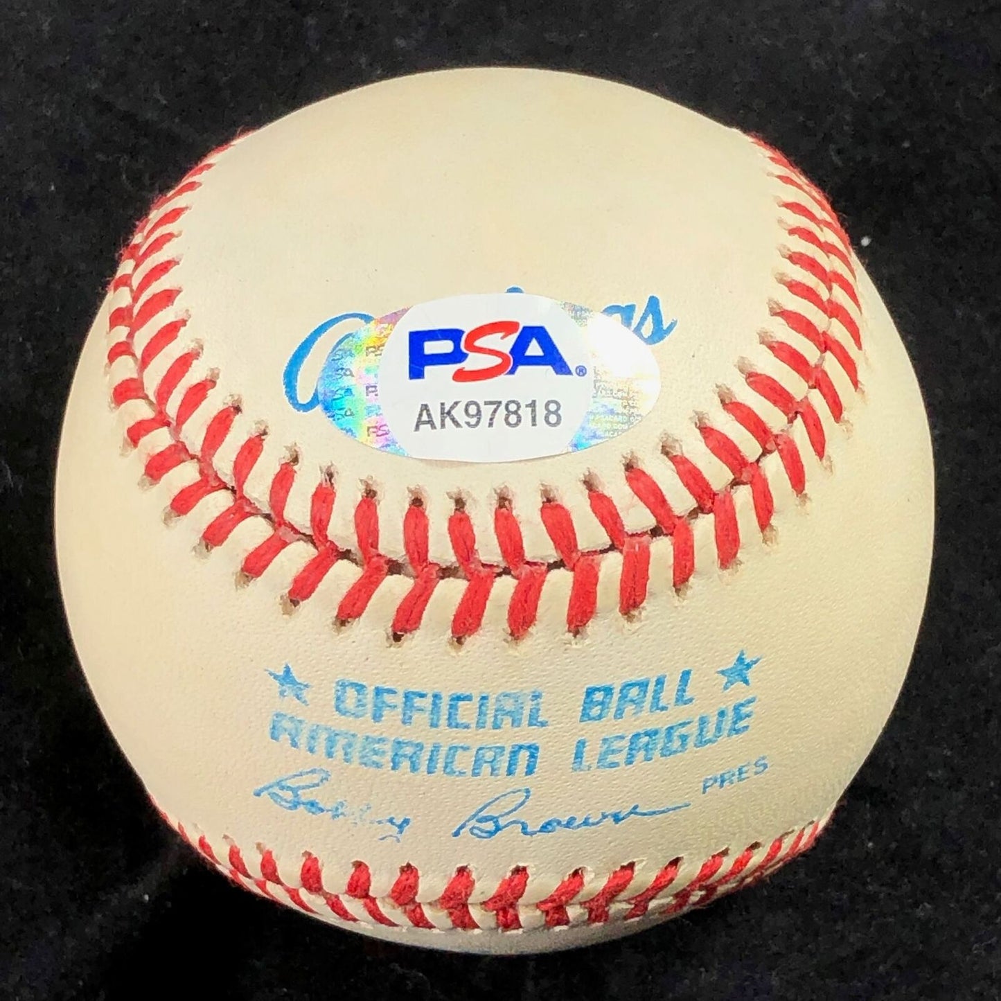 WALLY JOYNER signed baseball PSA/DNA Los Angeles Angels autographed