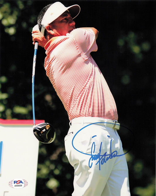 Esteban Toledo Signed 8x10 photo PSA/DNA Autographed Golf PGA