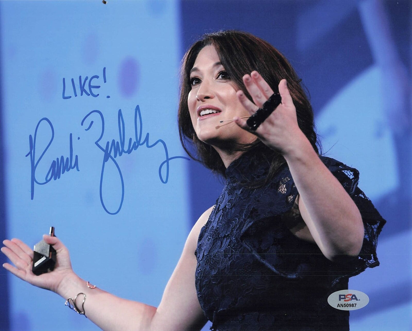 RANDI ZUCKERBERG Signed 8x10 photo PSA/DNA Autographed