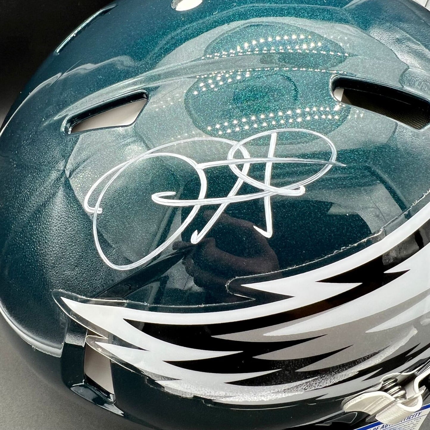 Jalen Hurts Signed Full Size Speed Authentic Helmet PSA/DNA Eagles Autographed