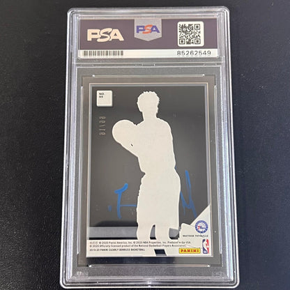 2019-20 Panini Rated Rookie #69 91/99 Matisse Thybulle Signed Card AUTO PSA Slab