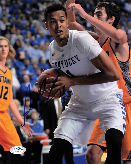 SKAL LABISSIERE signed 8x10 photo PSA/DNA Kentucky Wildcats Autographed