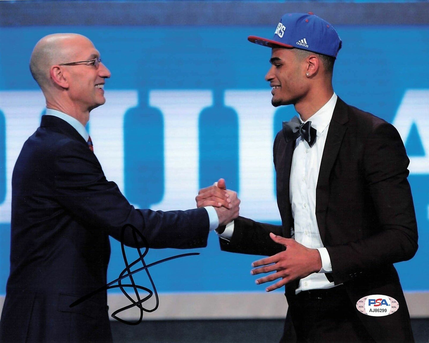 Timothe Luwawu-Cabarrot signed 8x10 photo PSA/DNA Philadelphia 76ers Autographed