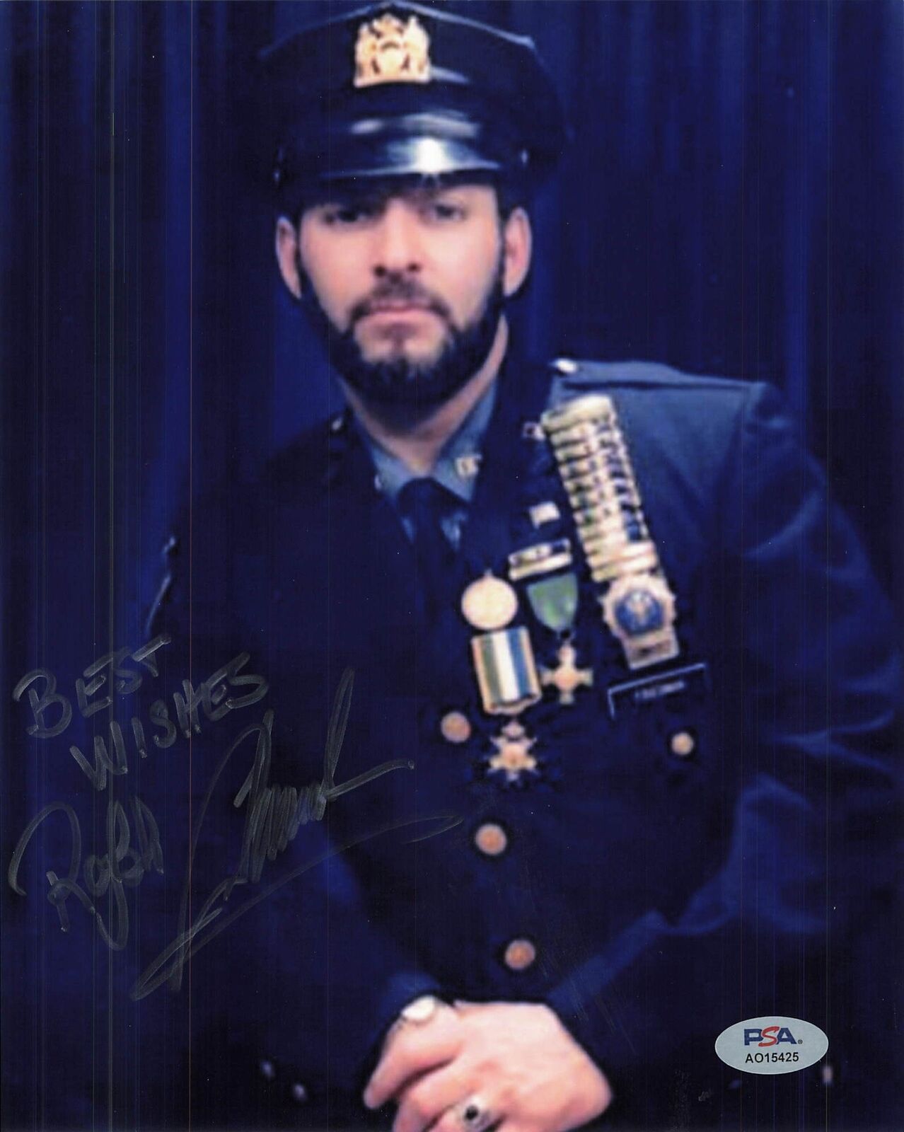 Ralph Friedman signed 8x10 photo PSA/DNA Autographed Police Officer