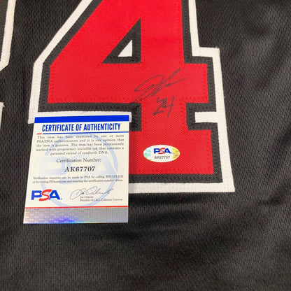 JAVONTE GREEN Signed Jersey PSA/DNA Chicago Bulls Autographed