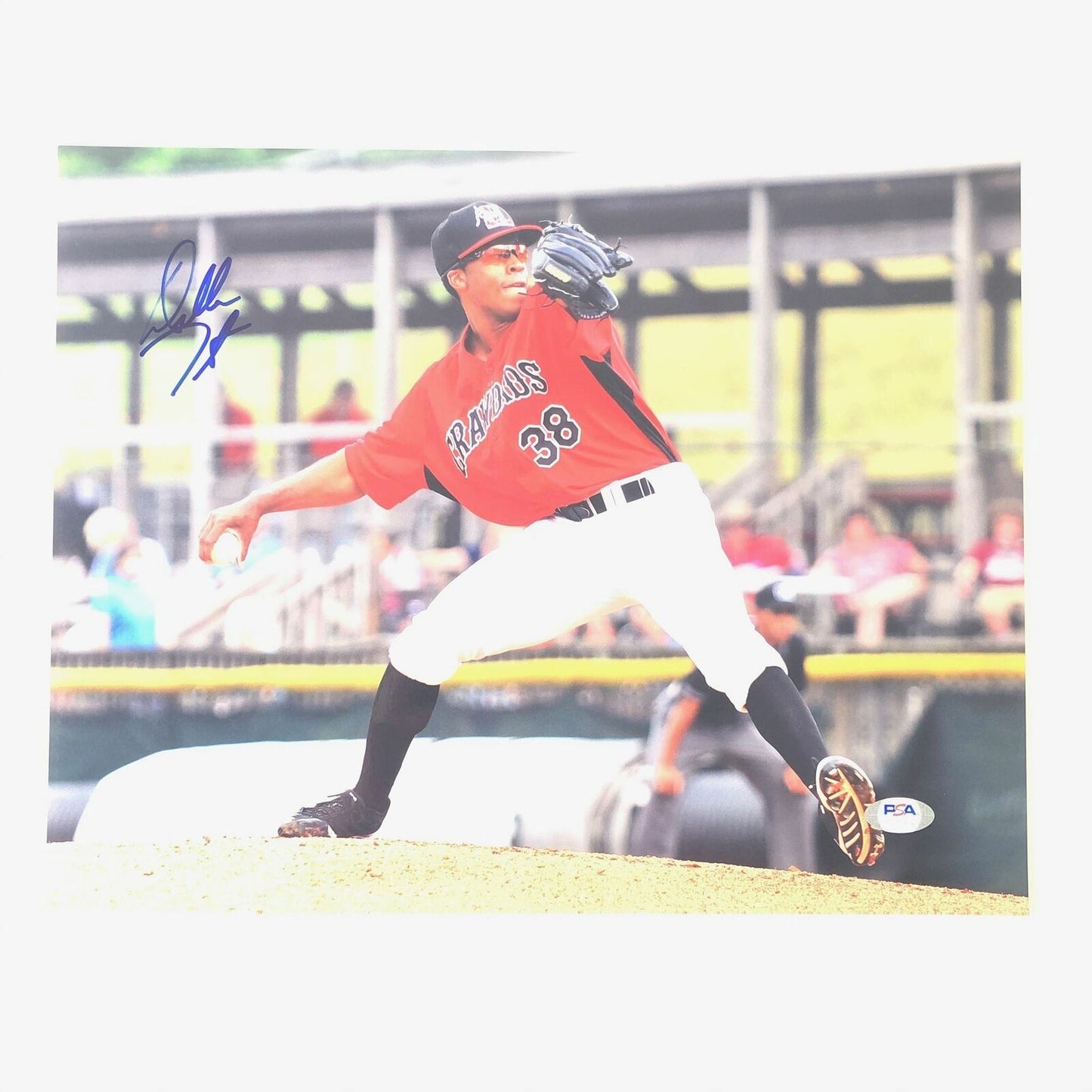 Dillon Tate signed 11x14 Photo PSA/DNA Orioles autographed