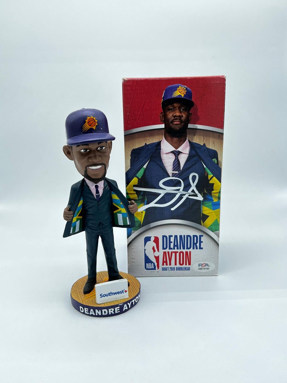 DeAndre Ayton signed Bobblehead PSA/DNA Phoenix Suns Autographed