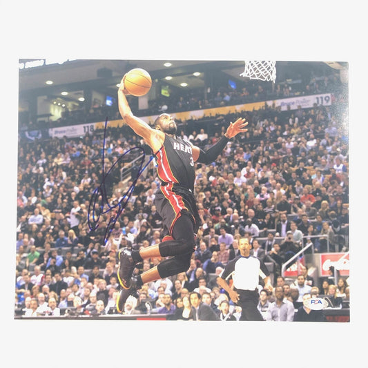 Dwyane Wade signed 11x14 photo PSA/DNA Miami Heat Autographed