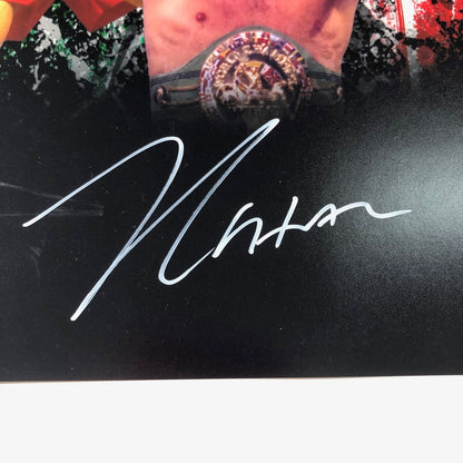 Julio Cesar Chavez signed 11x14 photo JSA Boxer Autographed