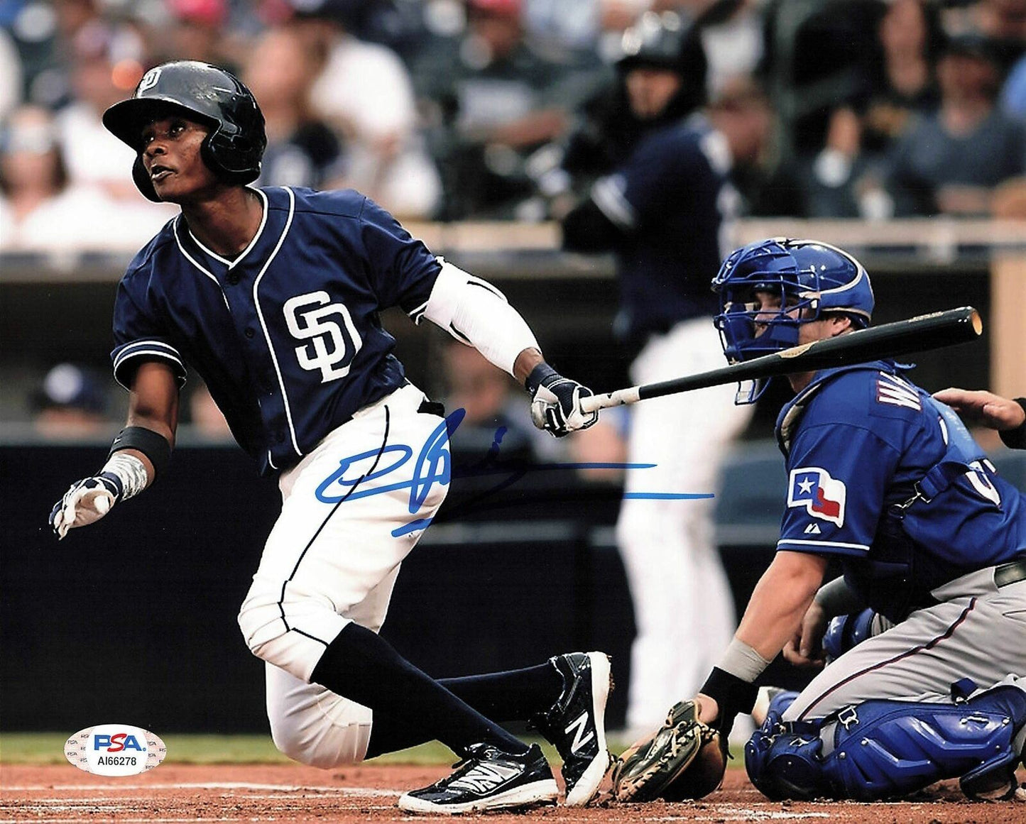 Esteury Ruiz signed 8x10 photo PSA/DNA San Diego Padres Autographed