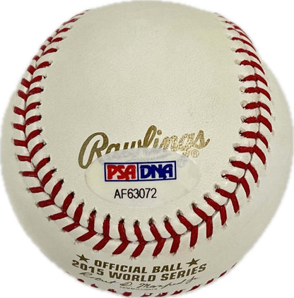 Greg Holland signed MLB Official Rawlings World Series baseball PSA/DNA autograp