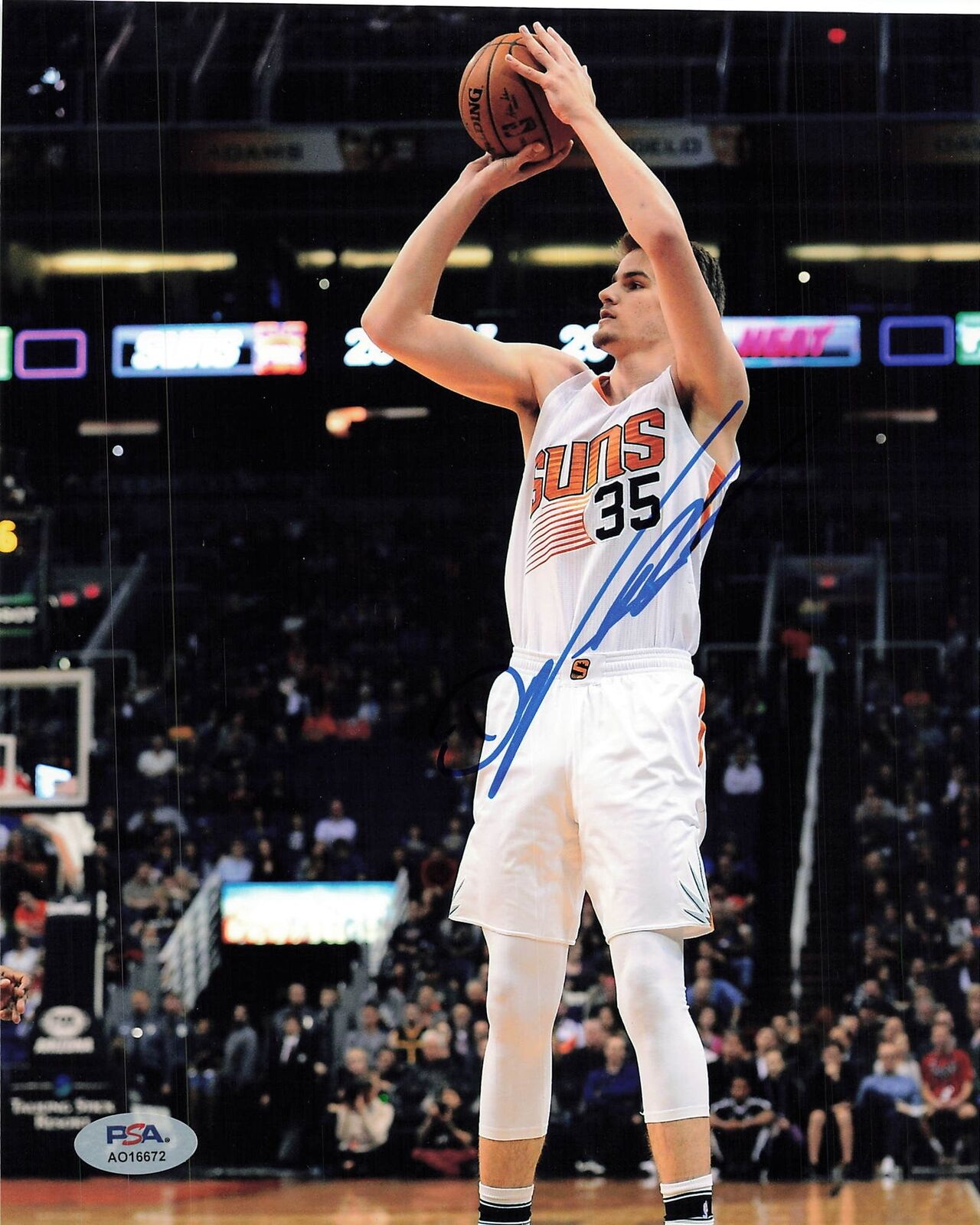 Dragan Bender signed 8x10 photo PSA/DNA Phoenix Suns Autographed