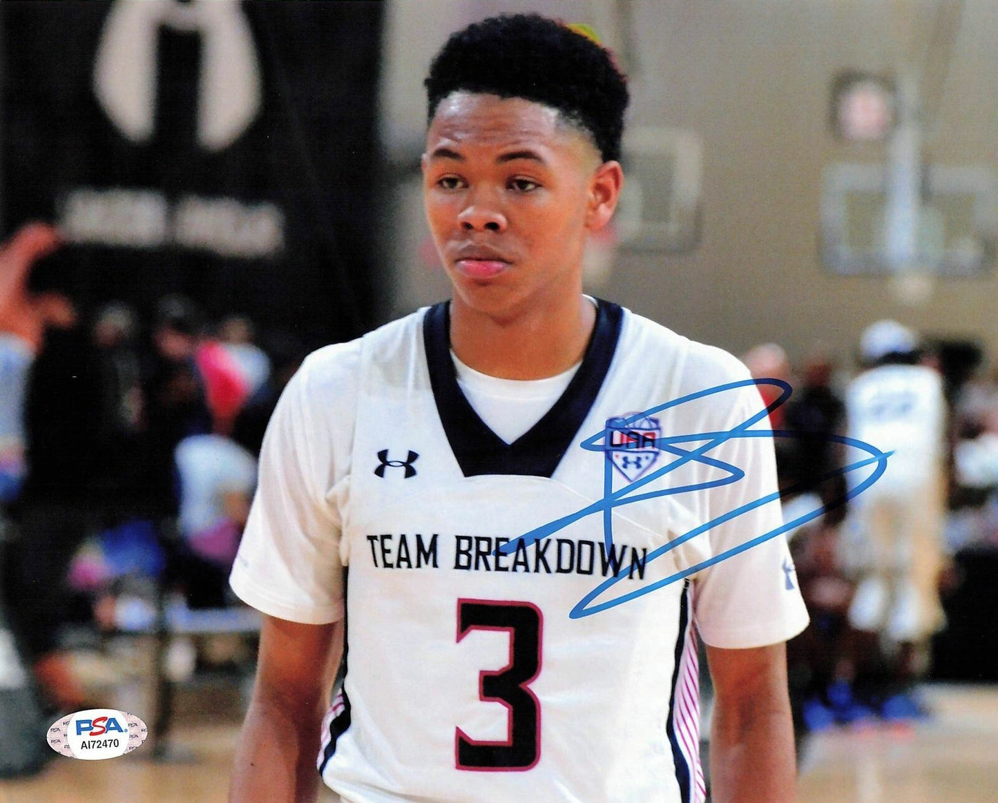 Anfernee Simons signed 8x10 photo PSA/DNA Portland Trail Blazers autographed