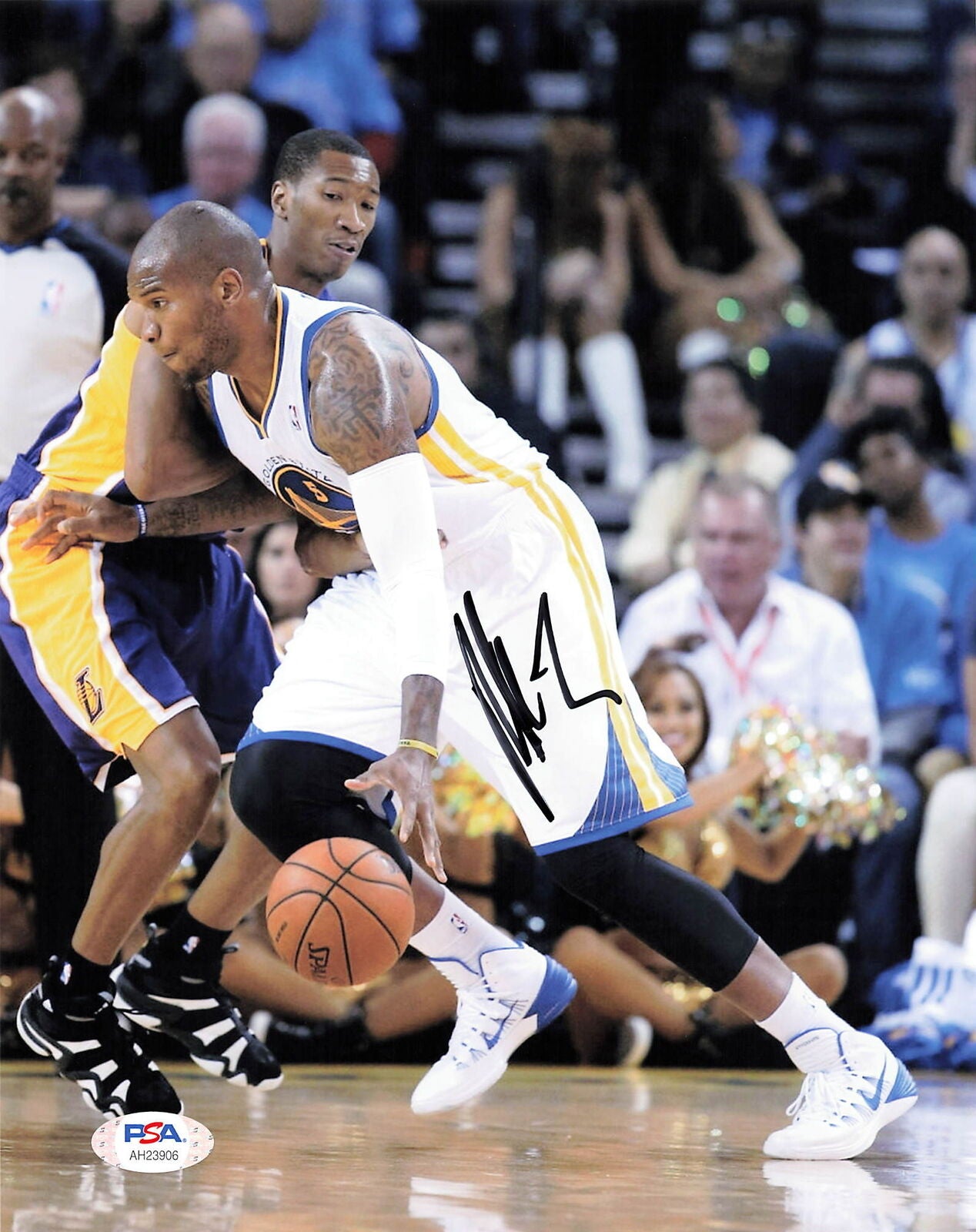 Marreese Speights signed 8x10 photo PSA/DNA Warriors Autographed Mo