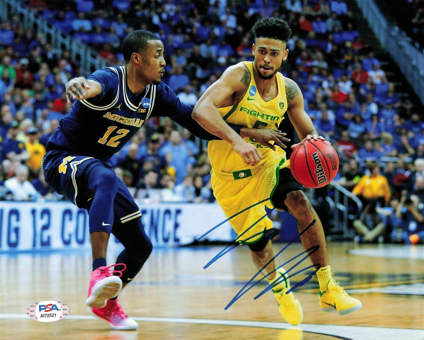 TYLER DORSEY signed 8x10 photo PSA/DNA Oregon Ducks Autographed