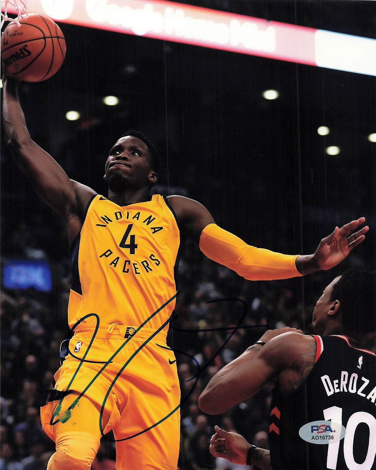 Victor Oladipo Signed 8x10 Photo PSA/DNA Indiana Pacers Autographed