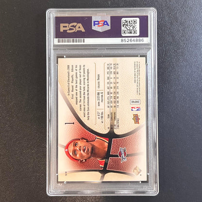 2008-09 Upper Deck SP Authentic #59 Daniel Gibson Signed Card AUTO PSA Slabbed C