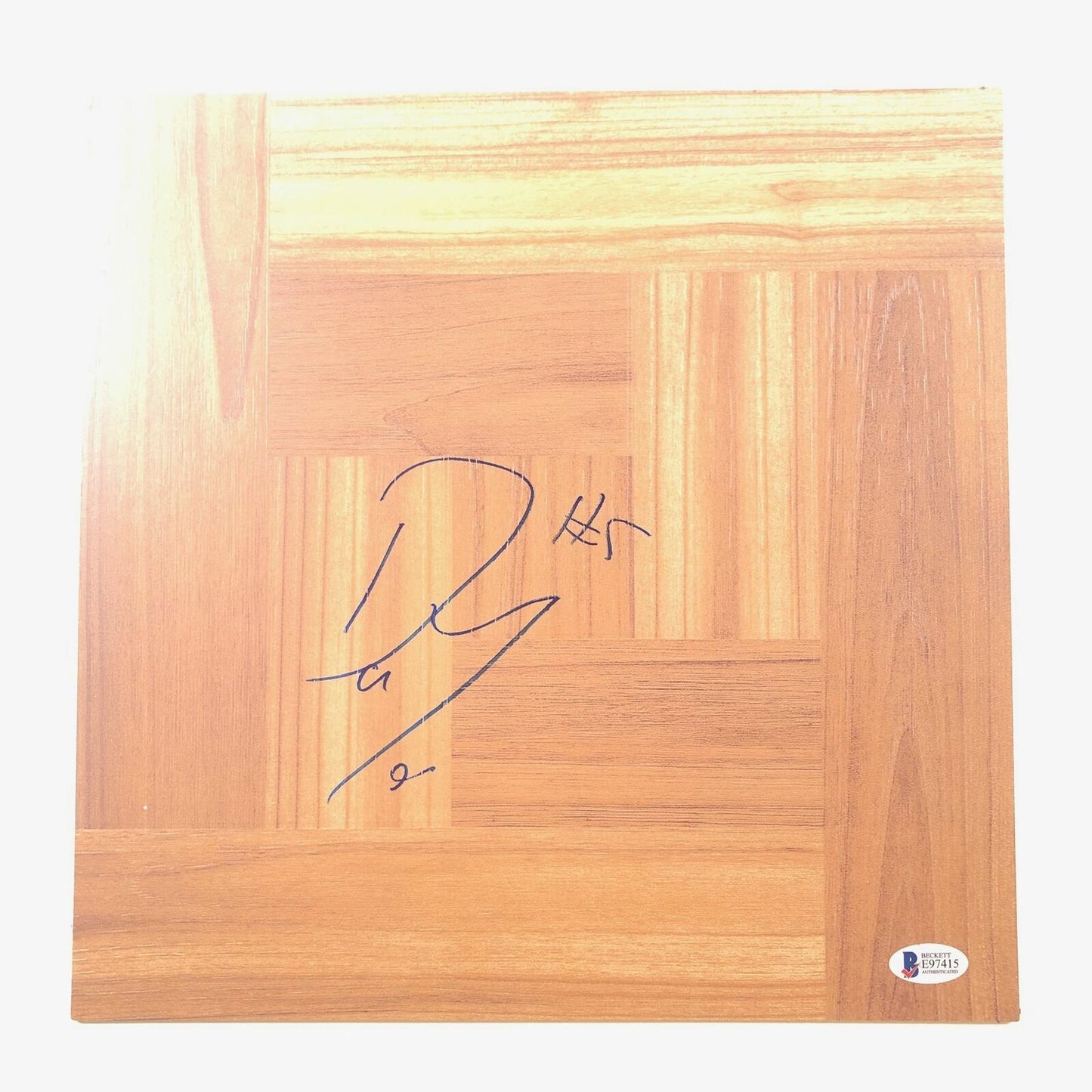 DERRYCK THORNTON Signed Floorboard BAS Beckett Autographed USC